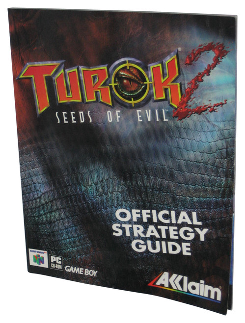 Turok 2 Seeds of Evil Akklaim Official Strategy Guide Book