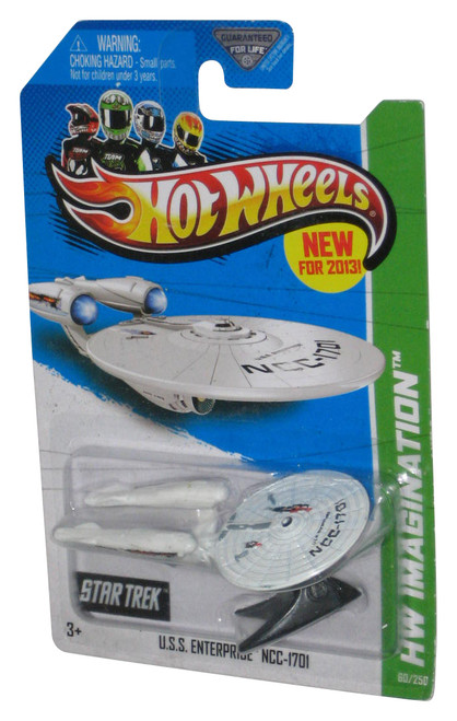 Hot Wheels Star Trek U.S.S. Enterprise NCC 1701 (2012) HW Imagination Toy Vehicle 60/250
