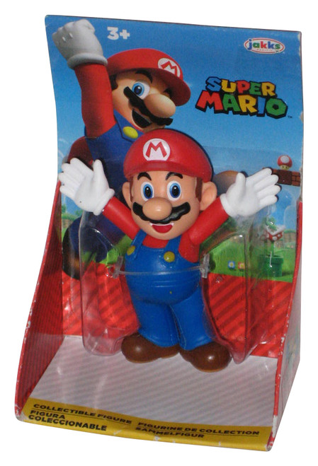 Nintendo Super Mario Bros. Hands In Air Collectible (2020) Jakks Pacific Figure - (Damaged Packaging)