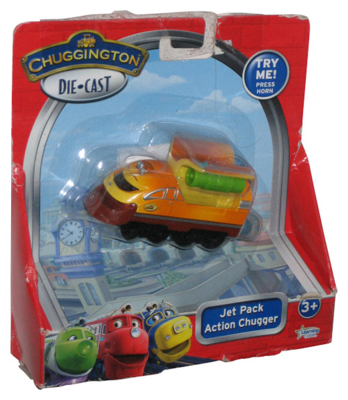 Chuggington Jet Pack Chugger Die-Cast (2011) Learning Curve Toy Train - (Sound Non-Working)
