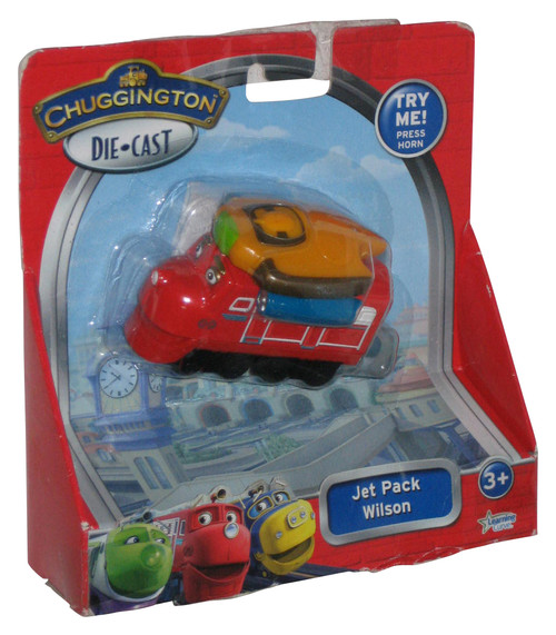 Chuggington Jet Pack Wilson Die-Cast (2011) Learning Curve Toy Train - (Sound Non-Working)
