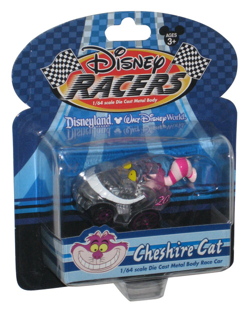 Disney Land World Store Theme Park Racers Alice In Wonderland Cheshire Cat 1/64 Die-Cast Toy Car -