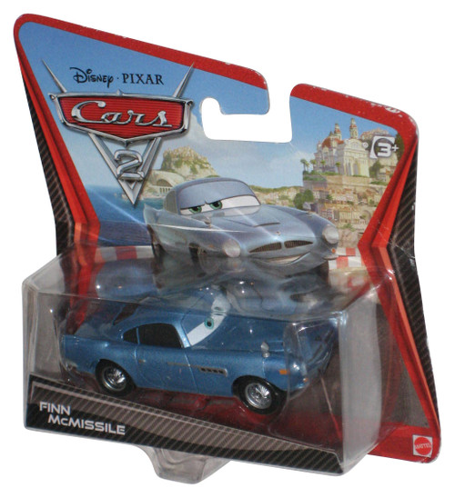 Disney Movie Cars 2 Checkout Lane Package Finn McMissile Toy Car - (Short Card)