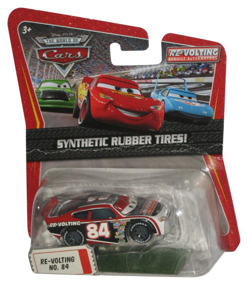 Disney Pixar Cars Movie Synthetic Rubber Tires Re-Volting No. 84 Die Cast Toy Car -