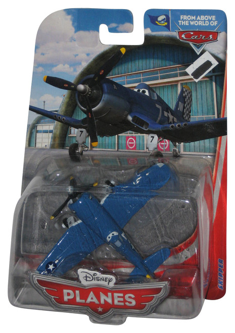 Disney Pixar Planes Skipper Riley (2012) Die-Cast Toy Aircraft - (Damaged Packaging)
