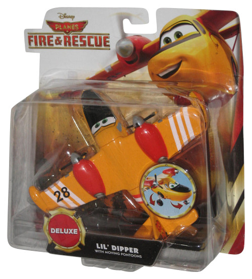 Disney Planes Fire and Rescue Deluxe Lil' Dipper (2014) Mattel Toy Plane w/ Moving Pontoons -