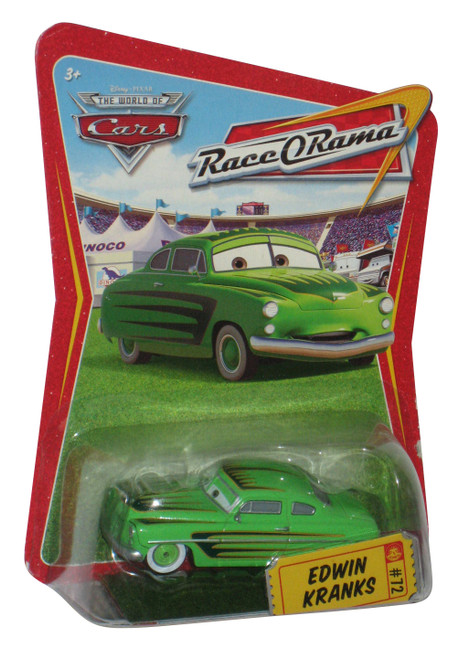 Disney World of Cars Movie Race O Rama Edwin Kranks Toy Car #72 -