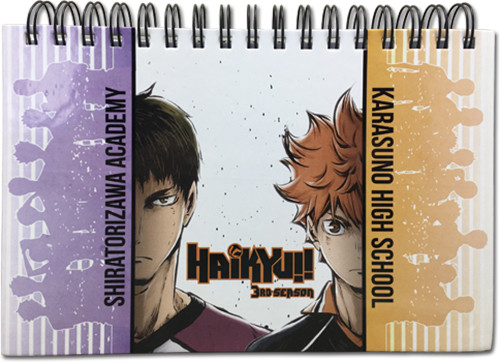 Haikyu!! S3 Wakatoshi Vs Shoyo Anime Hardcover Notebook GE-43680 -
