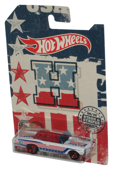 Hot Wheels (2017) 1967 Pontiac GTO Stars & Stripes #6/10 Toy Car -