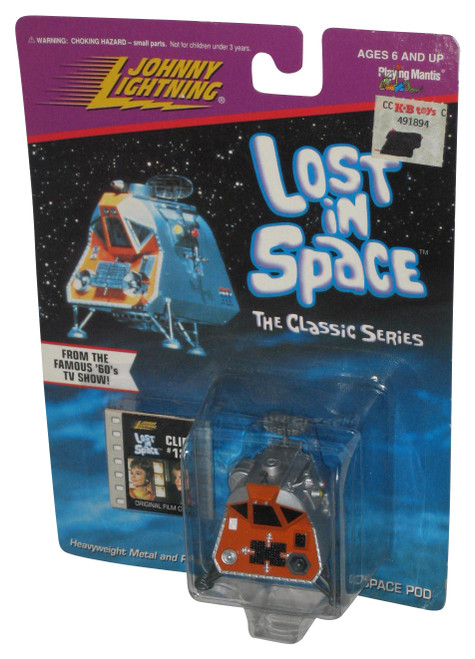 Lost In Space Johnny Lightning Space Pod Classic Series Toy Vehicle w/ Clip #12 -