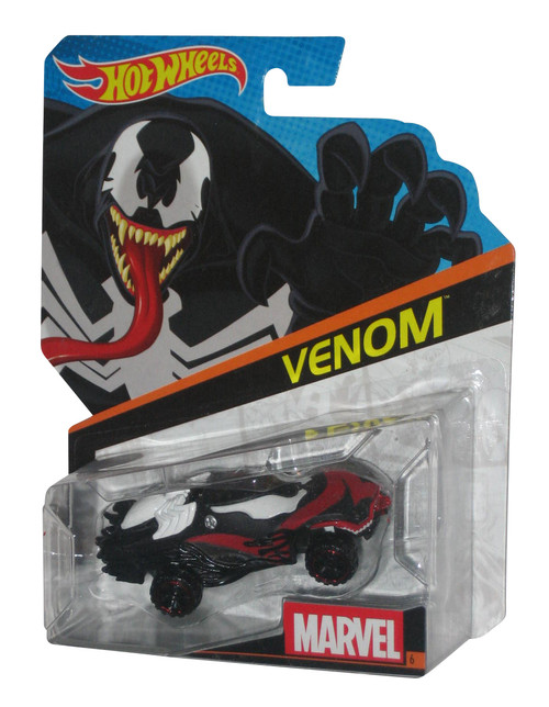 Marvel Comics Hot Wheels (2014) Spider-Man Venom Mattel Toy Car #6 -