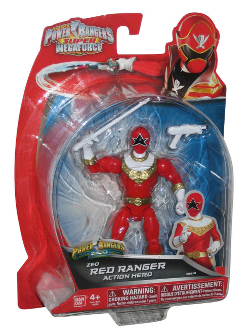 Power Rangers Super Megaforce Zeo Red Ranger 5" Action Hero Figure -
