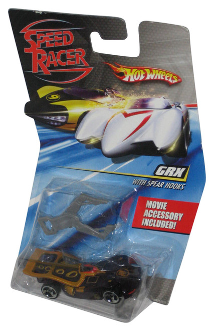 Speed Racer Movie Hot Wheels (2007) Mattel GRX Toy Car w/ Spear Hooks - (A)