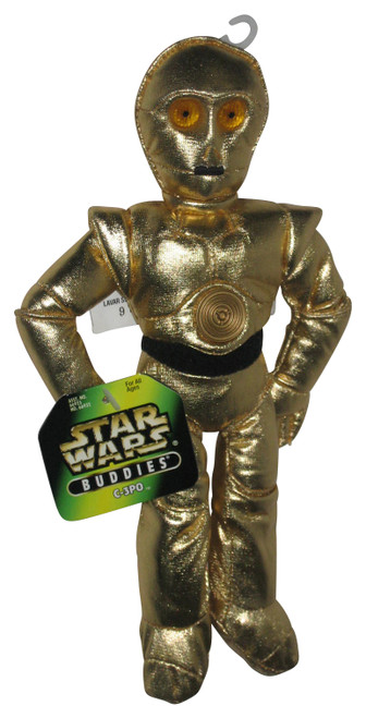 Star Wars Buddies C-3PO Droid (1997) Kenner Toy Plush -