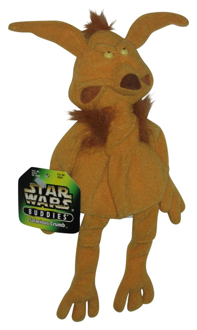 Star Wars Buddies Salacious Crumb (1997) Kenner Toy Plush -