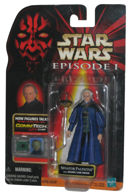 Star Wars Episode I Senator Palpatine Cam Droid (1998) CommTech Chip 3.75 Inch Figure