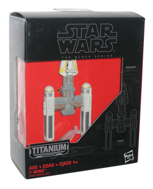 Star Wars Episode IV Black Series (2015) Titanium Y-Wing Vehicle Toy
