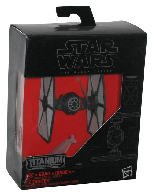 Star Wars Episode VII Black Series (2015) Titanium First Order Special Forces TIE Fighter - (A)