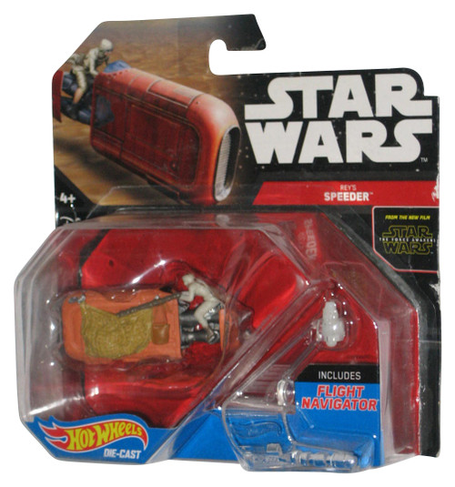 Star Wars Force Awakens Hot Wheels (2015) Rey's Speeder Starships Toy Vehicle - (B)