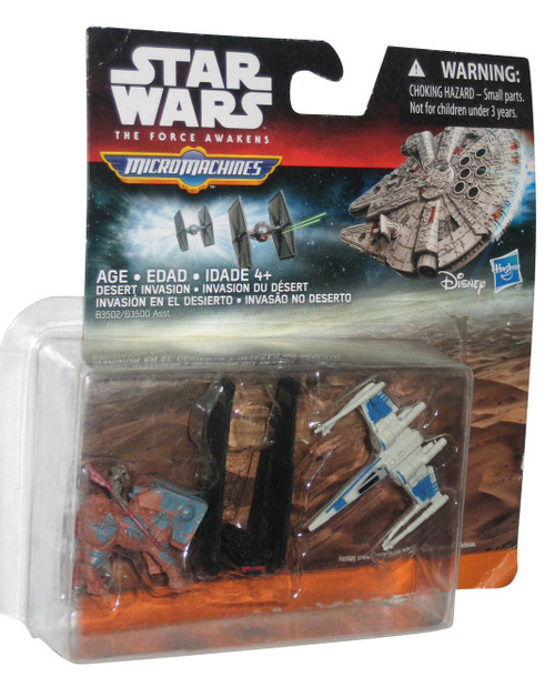 Star Wars Force Awakens Micro Machines (2015) Desert Invasion 3-Pack Toy
