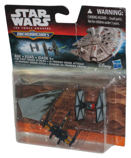 Star Wars Force Awakens Micro Machines (2015) The First Order Attacks Set - (Damaged Packaging)