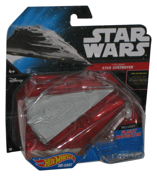Star Wars Hot Wheels (2015) First Order Star Destroyer Starships Toy - (Dented Plastic)