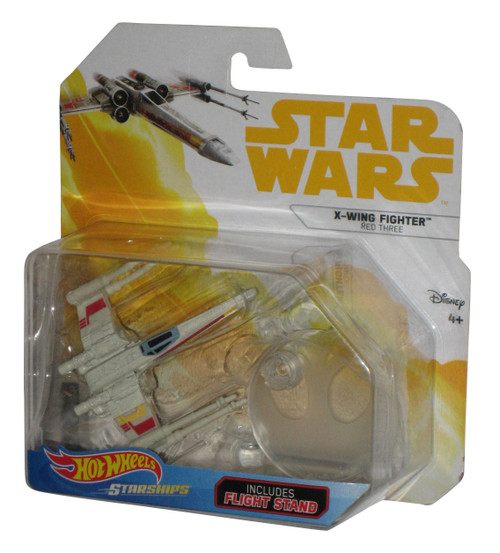 Star Wars Hot Wheels (2017) X-Wing Red Three Starship Toy -