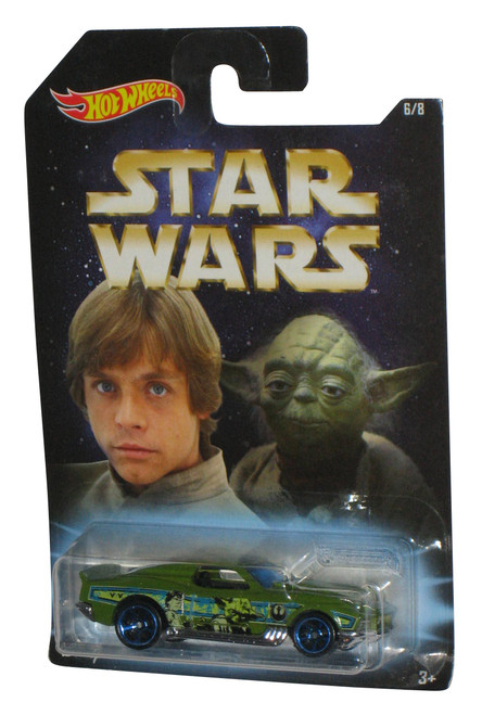 Star Wars Hot Wheels (2017) Yoda & Luke Skywalker Blvd Bruiser Toy Car 6/8 -