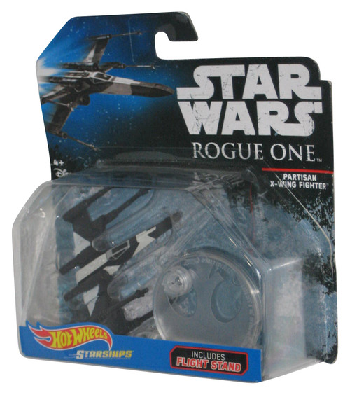 Star Wars Hot Wheels Rogue One Partisan X-Wing Fighter Starships Toy -