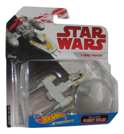 Star Wars Hot Wheels Starships (2016) Y-Wing Fighter Toy Vehicle -