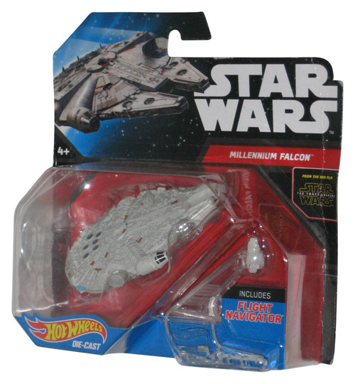 Star Wars Hot Wheels Force Awakens (2014) Millenium Falcon Toy Starship
