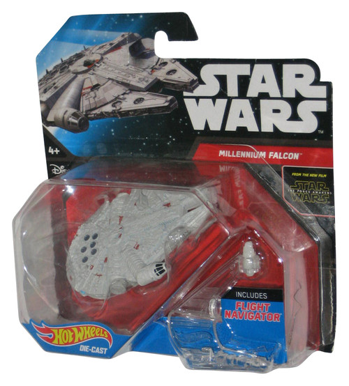 Star Wars Hot Wheels Force Awakens (2014) Millenium Falcon Toy Starship - (Damaged Packaging)