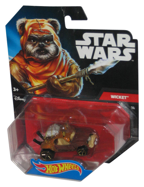 Star Wars Hot Wheels Wicket Character Cars (2014) Mattel Toy Vehicle - (Plastic Loose Card)