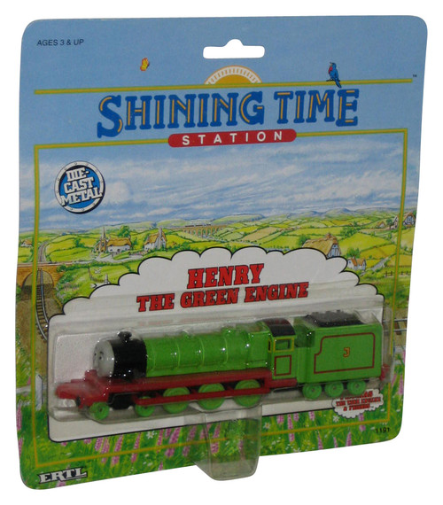 Thomas Tank Engine Shining Time Station (1992) Ertl Henry Green Die Cast Metal Toy Train