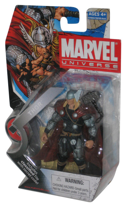 Marvel Universe Series 2 Thor (2009) Hasbro 3.75 Inch Action Figure 012 - (Minor Wear)