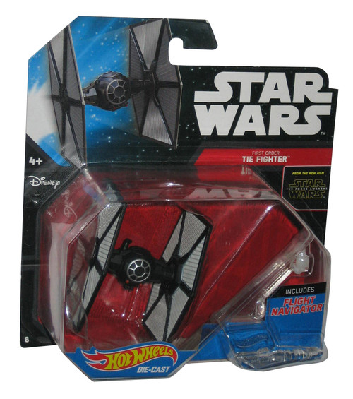 Star Wars Force Awakens First Order TIE Fighter (2015) Hot Wheels Starship Toy