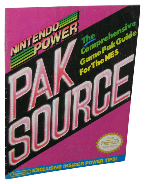 Nintendo Power Pak Source Exclusive Tips NES Vintage Guide Book