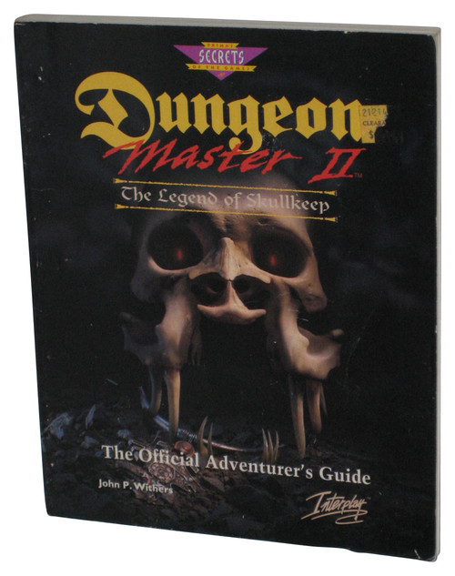 Dungeon Master II The Legend of Skullkeep Adventurer's PC Strategy Guide Book