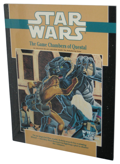 Star Wars RPG Game Chambers of Questal (1990) West End Games Paperback Book - (Robert Kern)