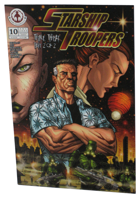 Starship Troopers No. 10 Triple Threat Part 2 Markosia Comic Book
