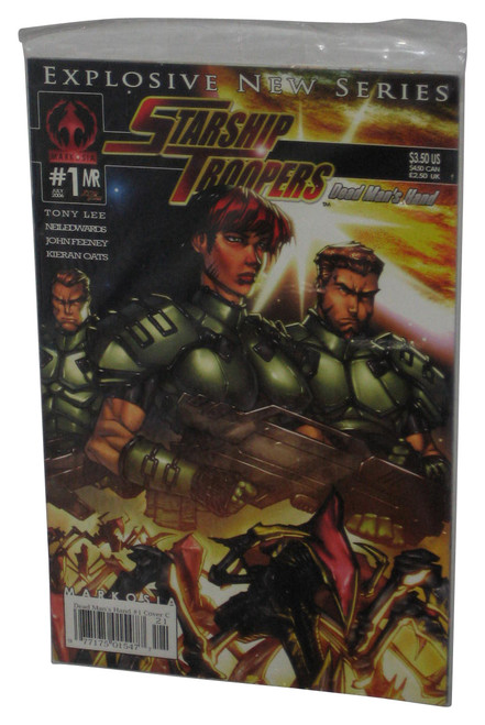 Starship Troopers Dead Man's Hand #1 (2006) Markosia Comic Book Pack - (2 Comics In Sealed Plastic)