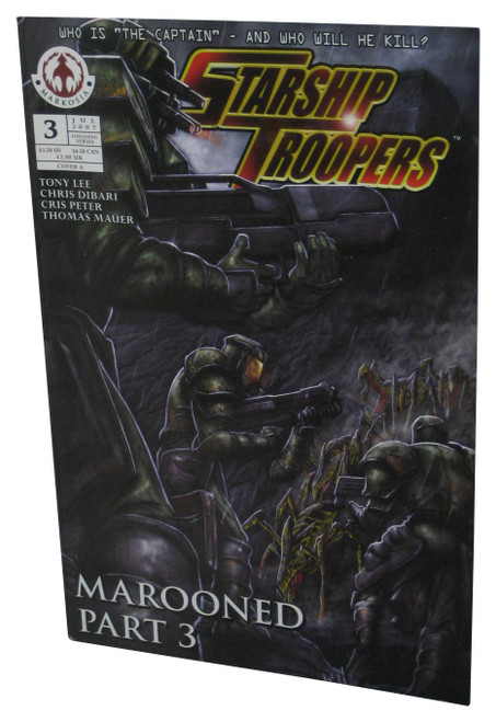 Starship Troopers Marooned Part 3 Who Is The Captain Markosia Comic Book