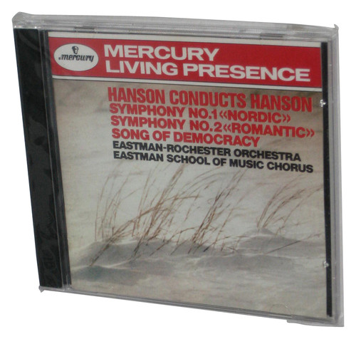 Howard Hanson Symphonies 1 & 2 Song Of Democracy (1990) Audio Music CD