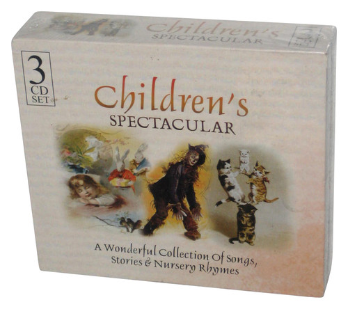 Children's Spectacular Collection of Songs, Stories & Nursery Rhymes (2003) Audio Music CD Set - (3CDs)
