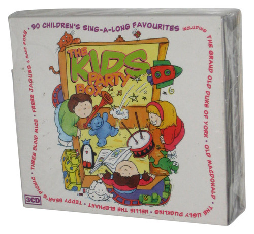 Kids Party Box Children Sing-A-Long Favourites 3CD Audio Music CD Box Set