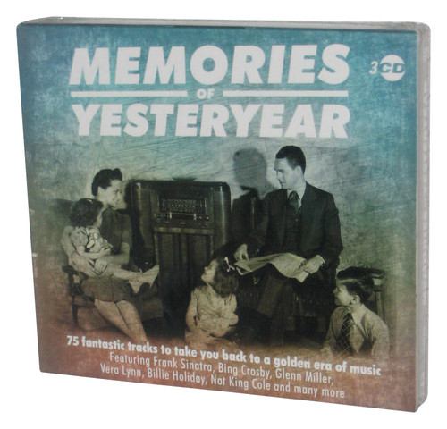 Memories of Yesteryear 75 Nostalgic Tunes 3CD Audio Music CD Box Set