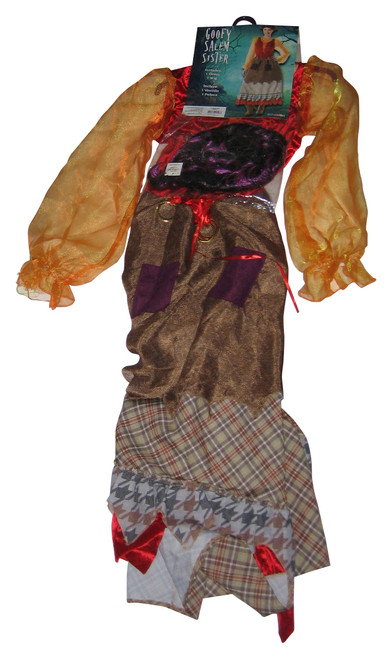 Goofy Salem Sister Women's Costume Dress & Wig - (Size Small 4-6)
