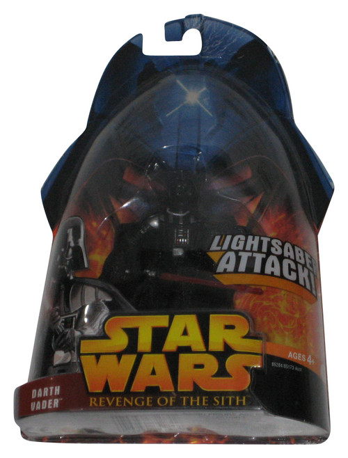 Star Wars Episode III Revenge of The Sith (2005) Darth Vader Lightsaber Attack Figure