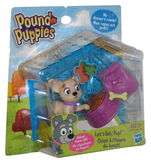 Pound Puppies Let's Eat Pup! (2012) Hasbro Toy Figure Set 2-Pack