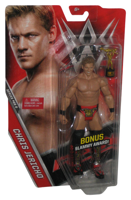 WWE Chris Jericho (2016) Mattel Series #68B Wrestling Action Figure w/ Bonus Slammy Award